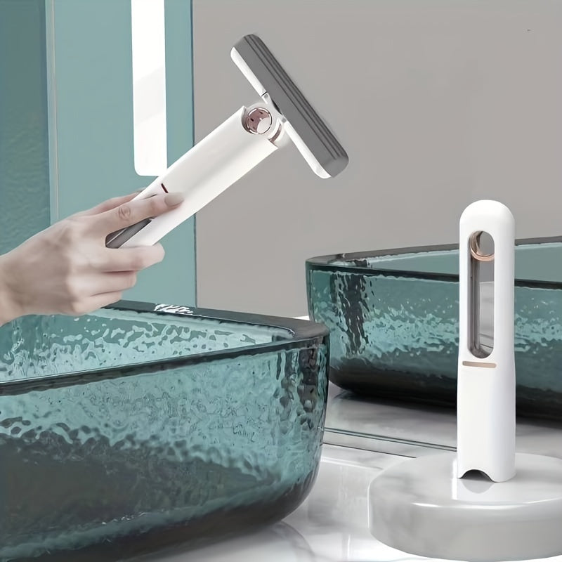 Portable Self-Squeeze Mini Mop - Effortless Cleaning for Every Surface!